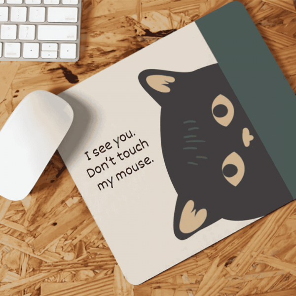 cat mouse pad
