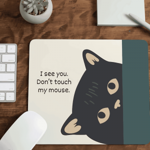 cat mouse pad
