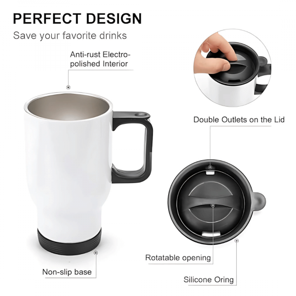 Stitch Custom Travel Mug – Your Name on a Stylish Sipper - Image 2