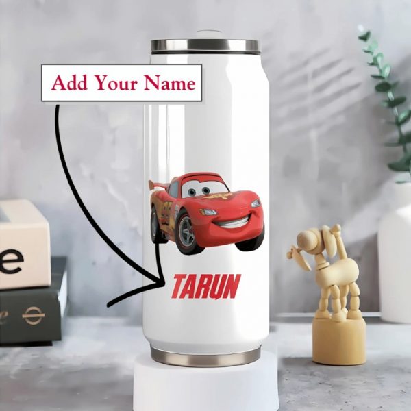 The McQueen Car Personalized Sipper Can