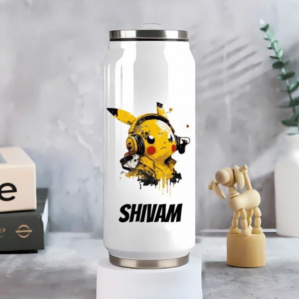 Pikachu Personalized Sipper Can – 350 ML - Image 2